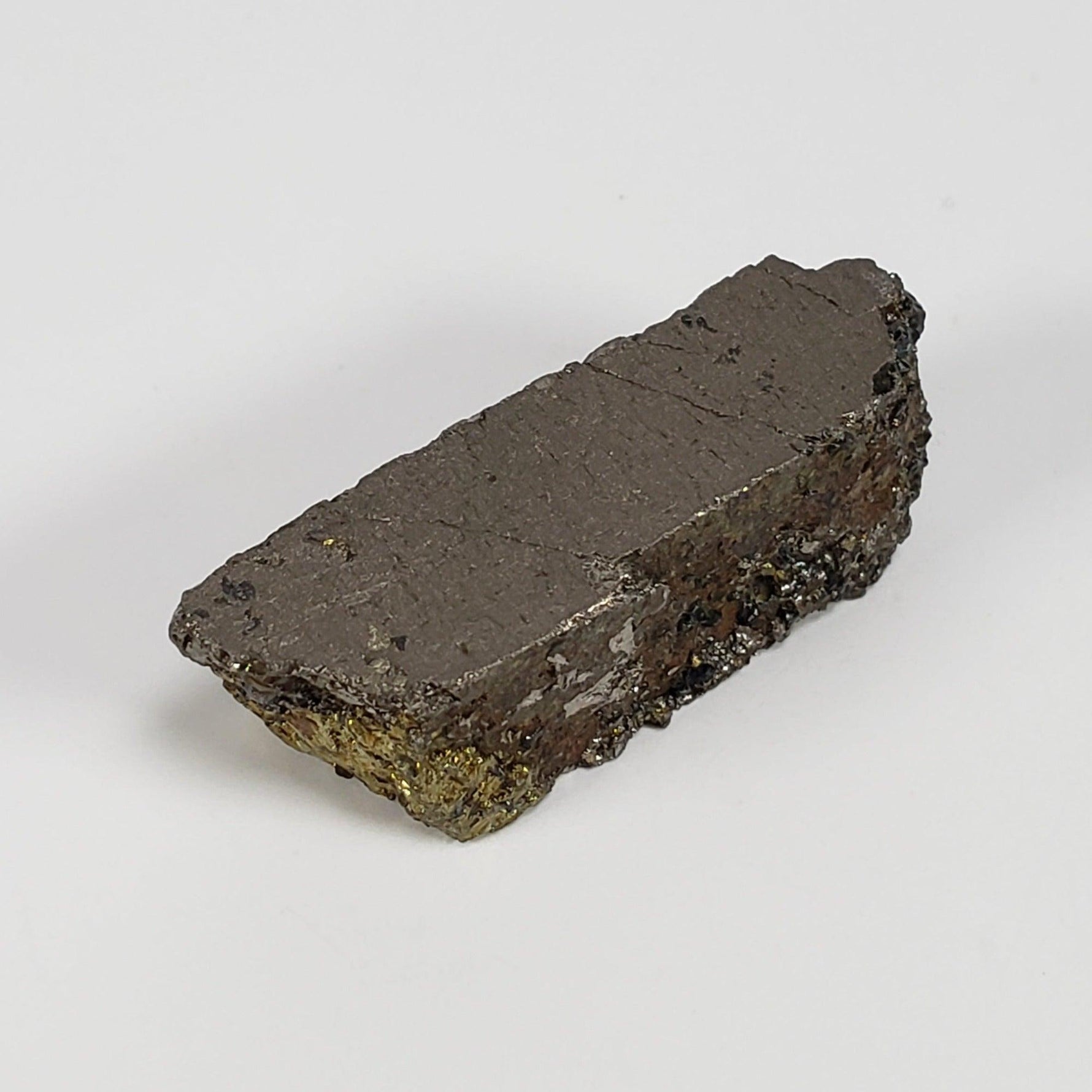  Impact Breccia Part Slice | 10.5 Grams | Metal Rich Impactite | Sudbury Structure, Canada | SO24 7