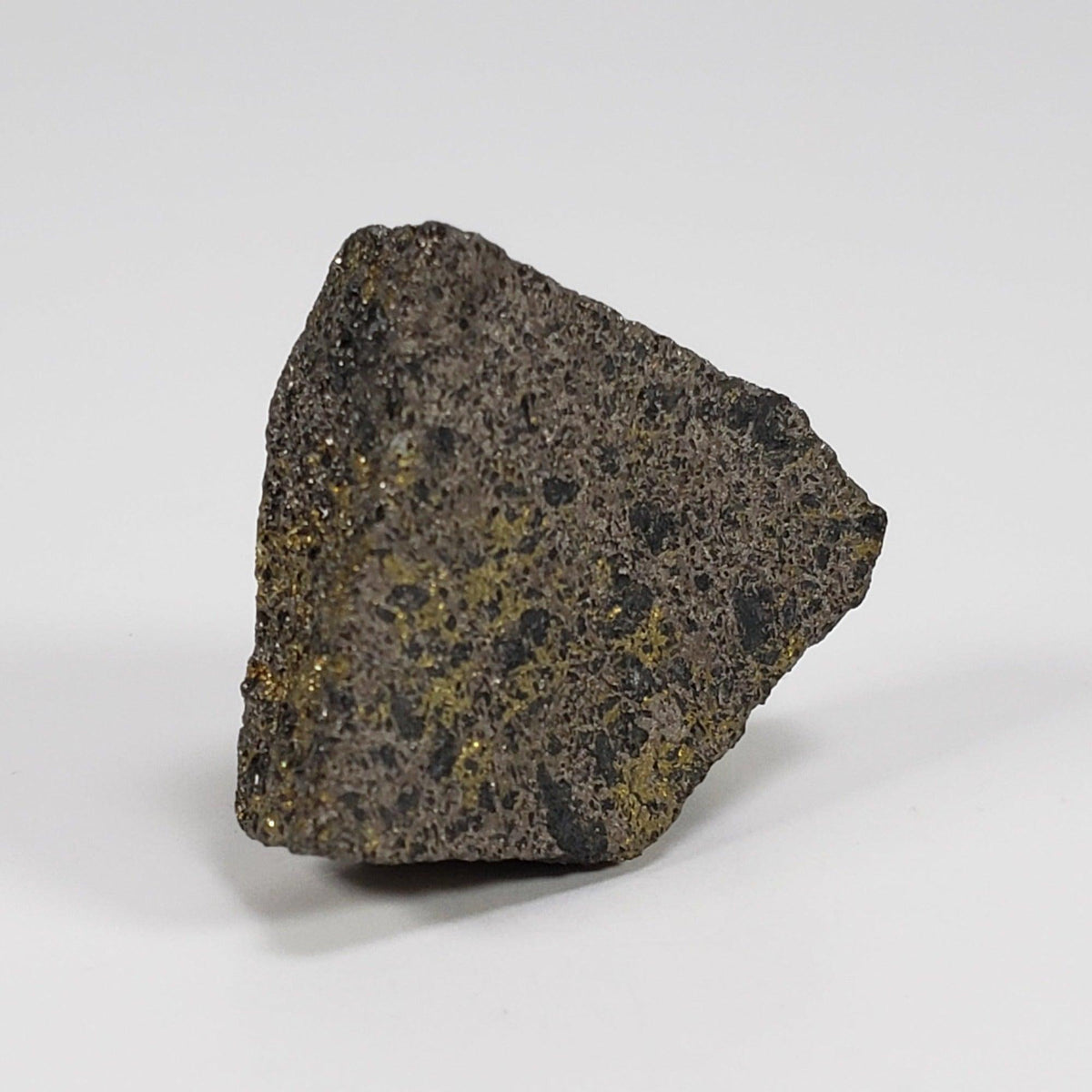  Impact Breccia Part Slice | 13.1 Grams | Metal Rich Impactite | Sudbury Structure, Canada | SO24 4