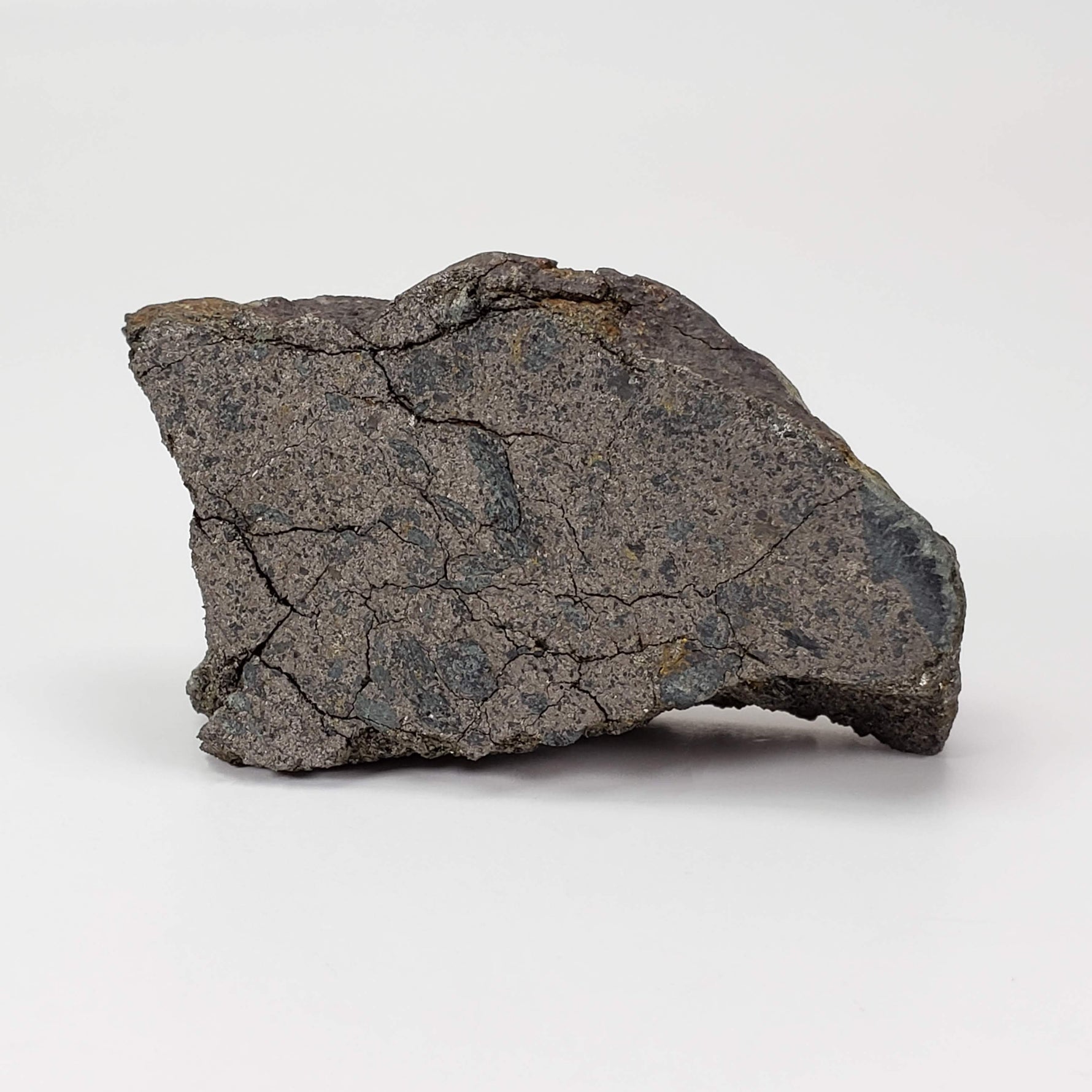  Impact Breccia Part Slice | 59.5 Grams | Metal Rich Impactite | Sudbury Structure, Canada, 