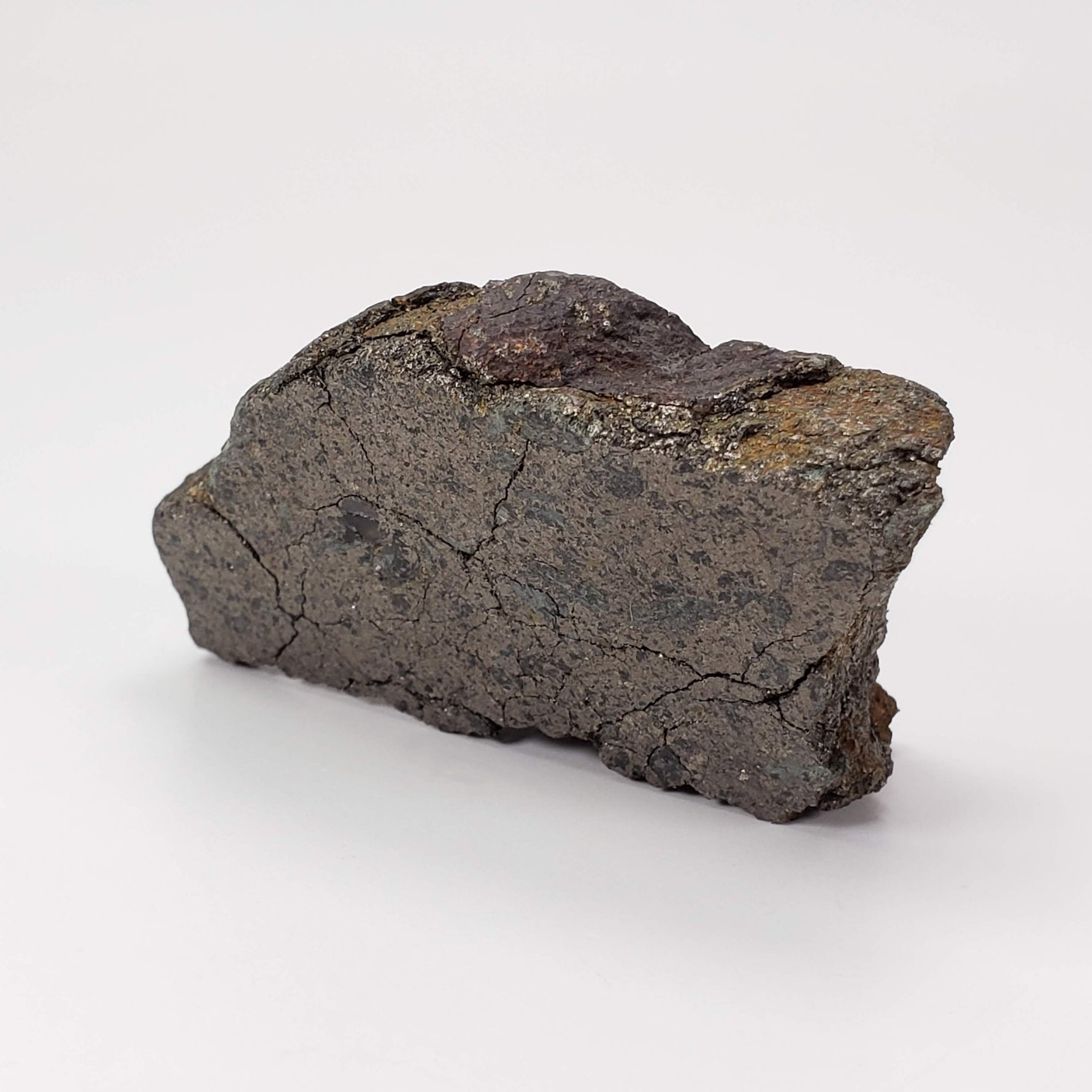  Impact Breccia Part Slice | 59.5 Grams | Metal Rich Impactite | Sudbury Structure, Canada, 2
