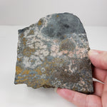  Impact Breccia Slice | 364 Grams | Golden Metal Veining Impactite | Sudbury Structure, Canada | SO24 5