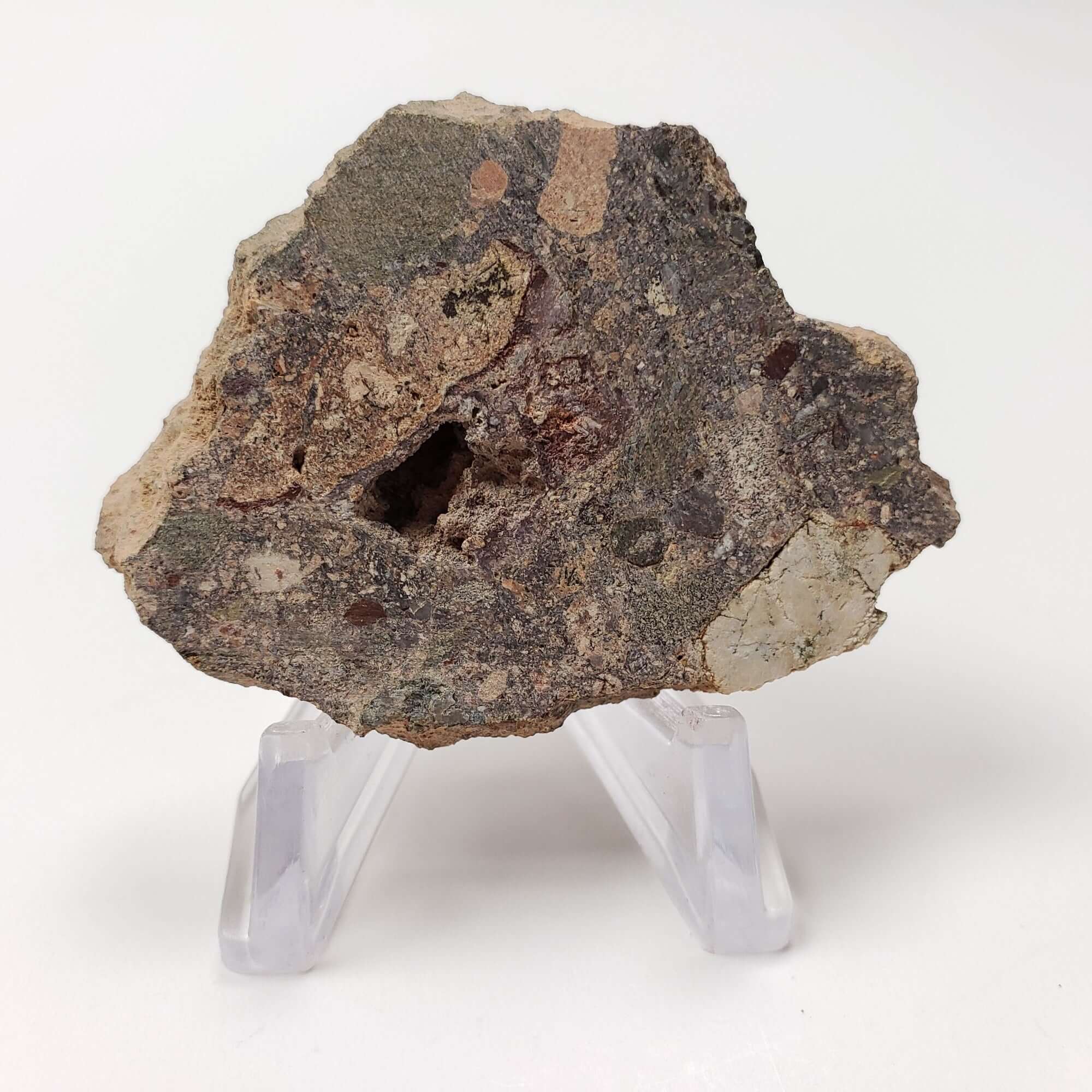 Impactite Melt Rock | 23.2 Grams | Babaudus Impactite, France | Rochec