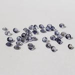 Iolite | Round Cut | Blue Purple | 2.2mm - Canagem.com