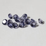  Iolite | Round Cut | Blue Purple | 3mm 1