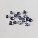  Iolite | Round Cut | Blue Purple | 3mm 2