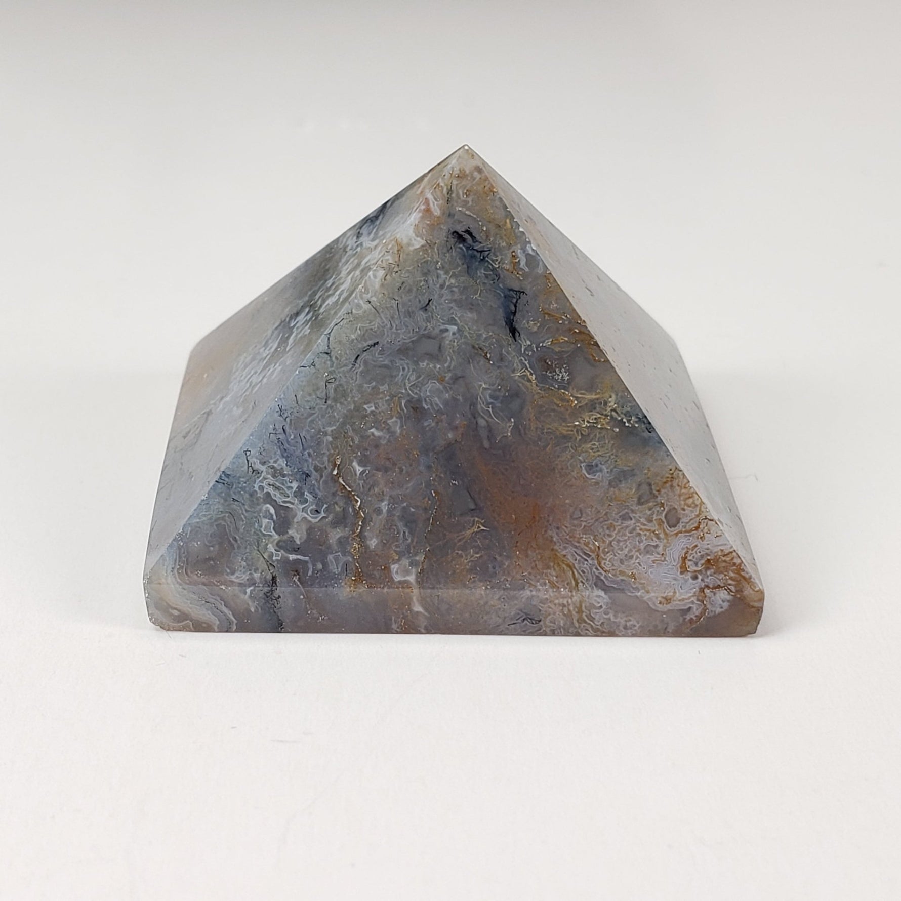  Jasper Five Point Pyramid | Fancy Multi-Color 10