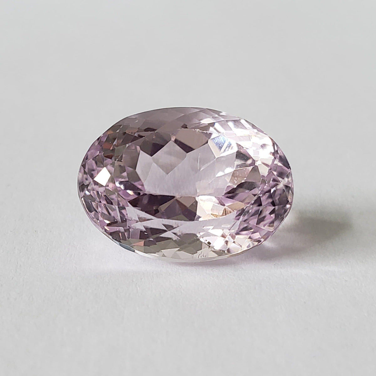  Kunzite | Untreated | Oval Cut | Lavender Pink | 16x11.7mm, 12.83ct | Afghanistan 