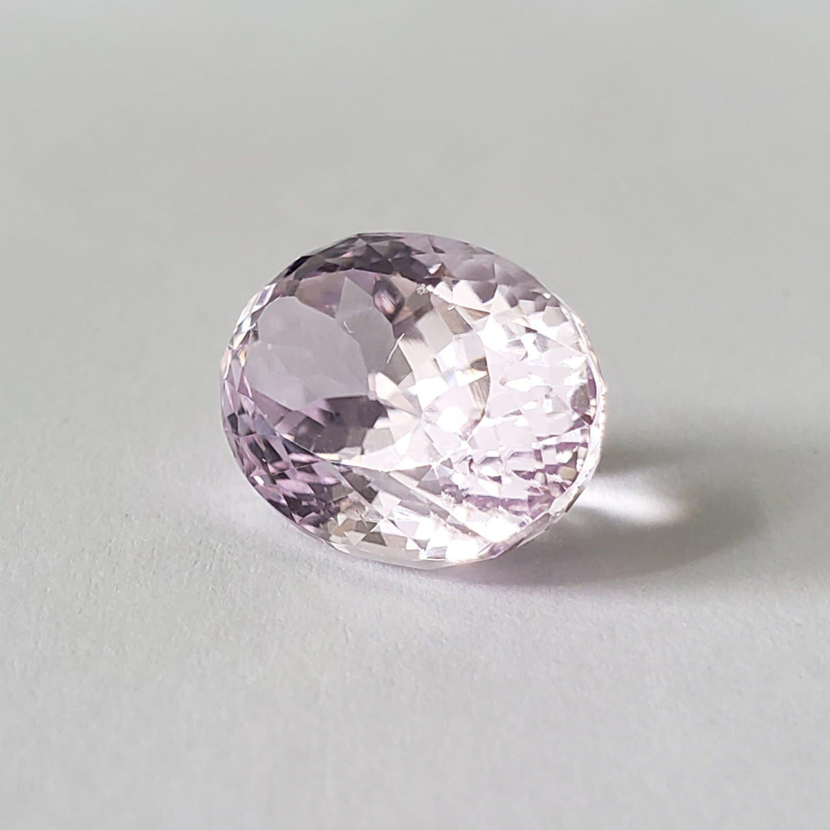  Kunzite | Untreated | Oval Cut | Lavender Pink | 16x11.7mm, 12.83ct | Afghanistan 2