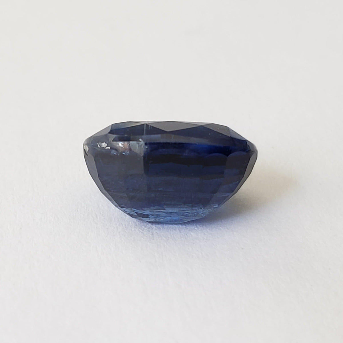  Kyanite | Oval Cut | Cornflower Blue | 11.7x9.5mm | 7.06ct | Nepal 4