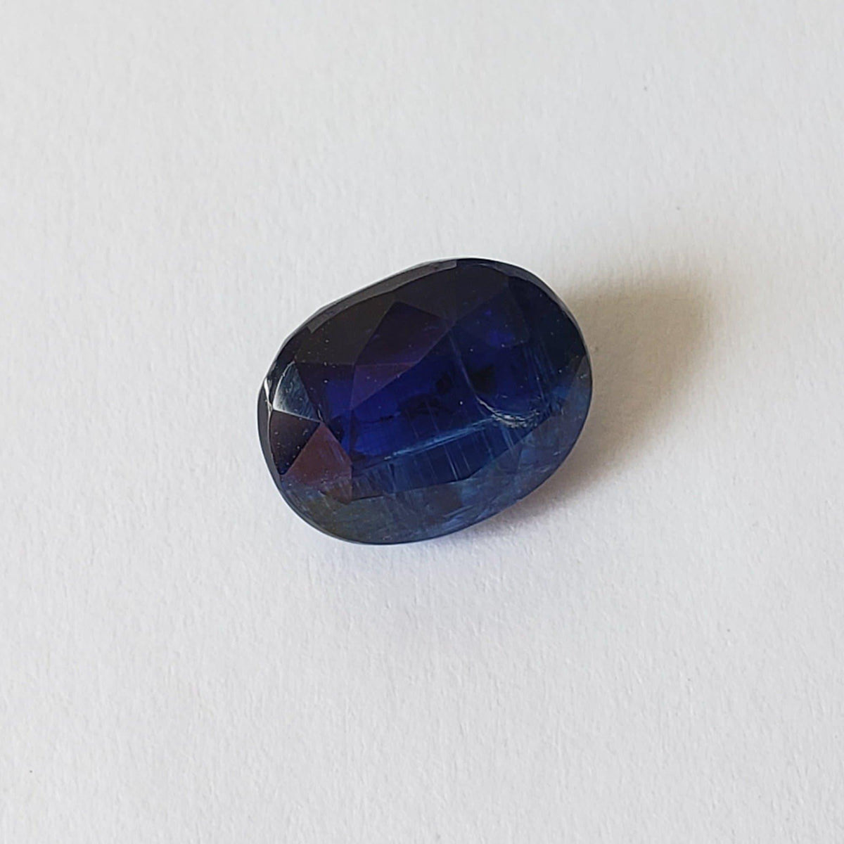  Kyanite | Oval Cut | Cornflower Blue | 11.7x9.5mm | 7.06ct | Nepal 5