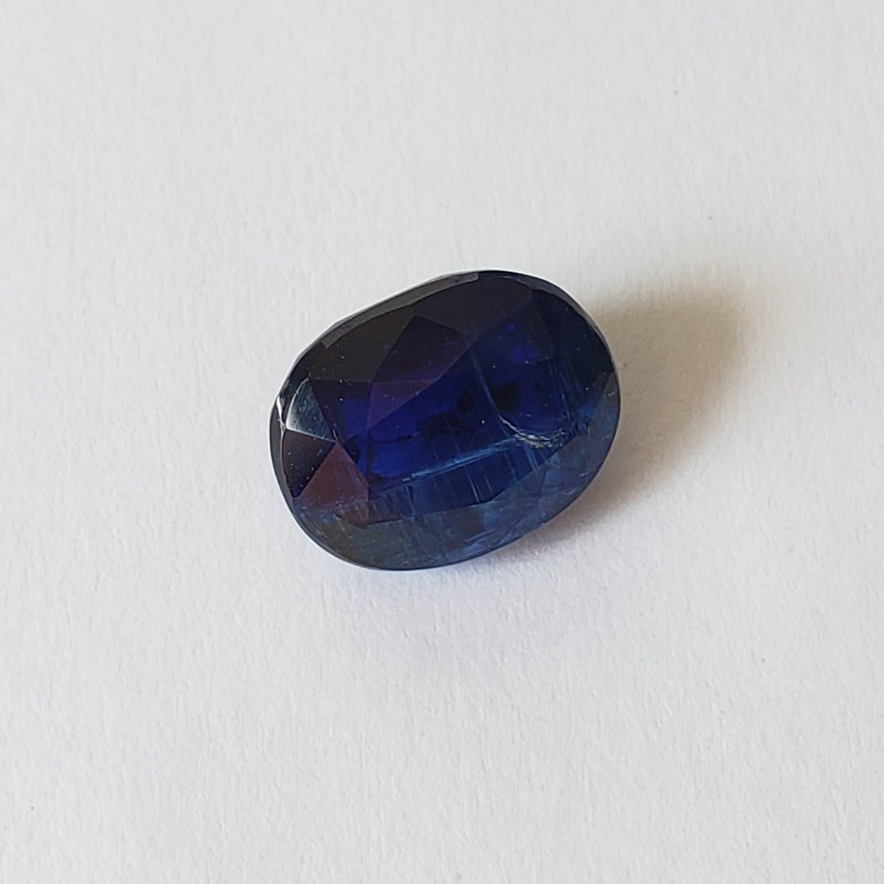  Kyanite | Oval Cut | Cornflower Blue | 11.7x9.5mm | 7.06ct | Nepal 5