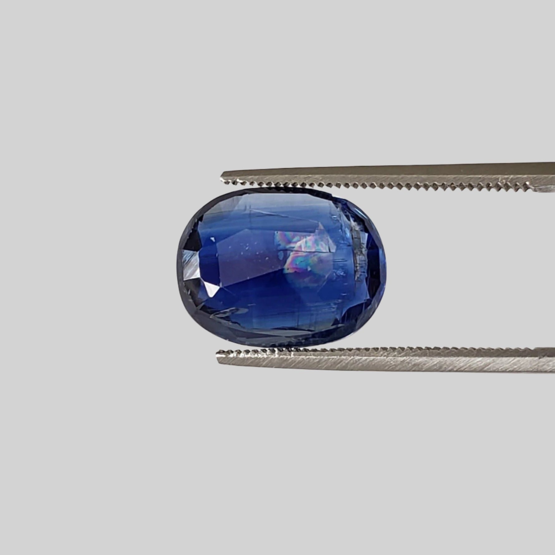  Kyanite | Oval Cut | Cornflower Blue | 12.6x9.7mm 5.88ct | Nepal 4