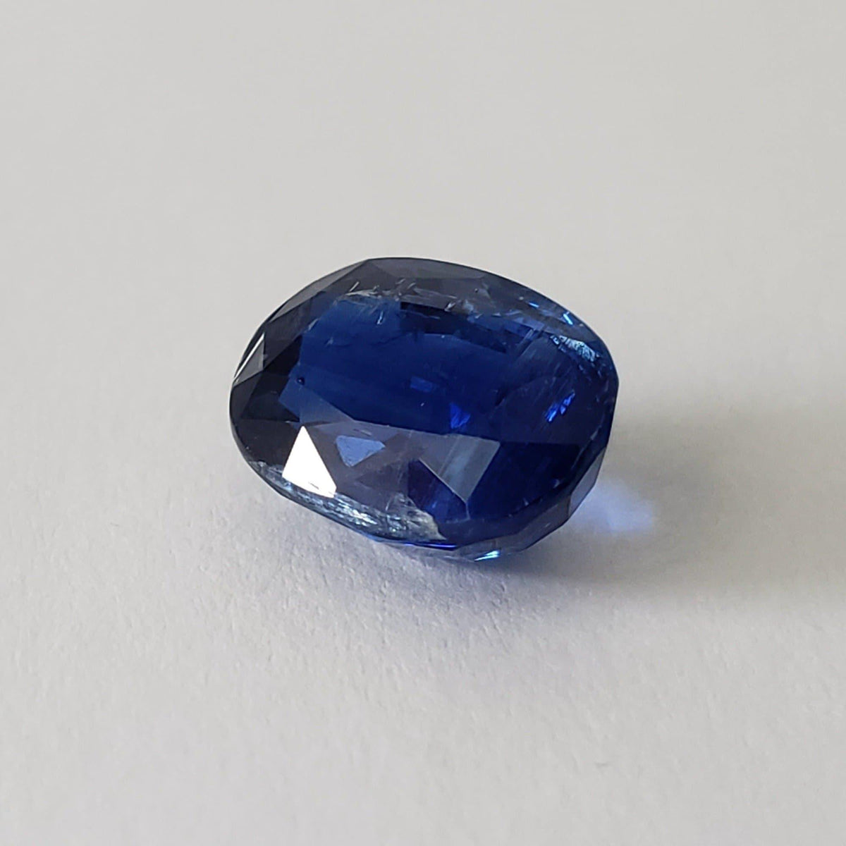  Kyanite | Unheated Kyanite | Oval Cut | Blue | 11x8.1mm 4.59ct | Tibet 2