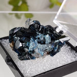  Lazulite Crystal  | Perky Box Thumbnail Specimen | Yukon, Canada | SO24 4