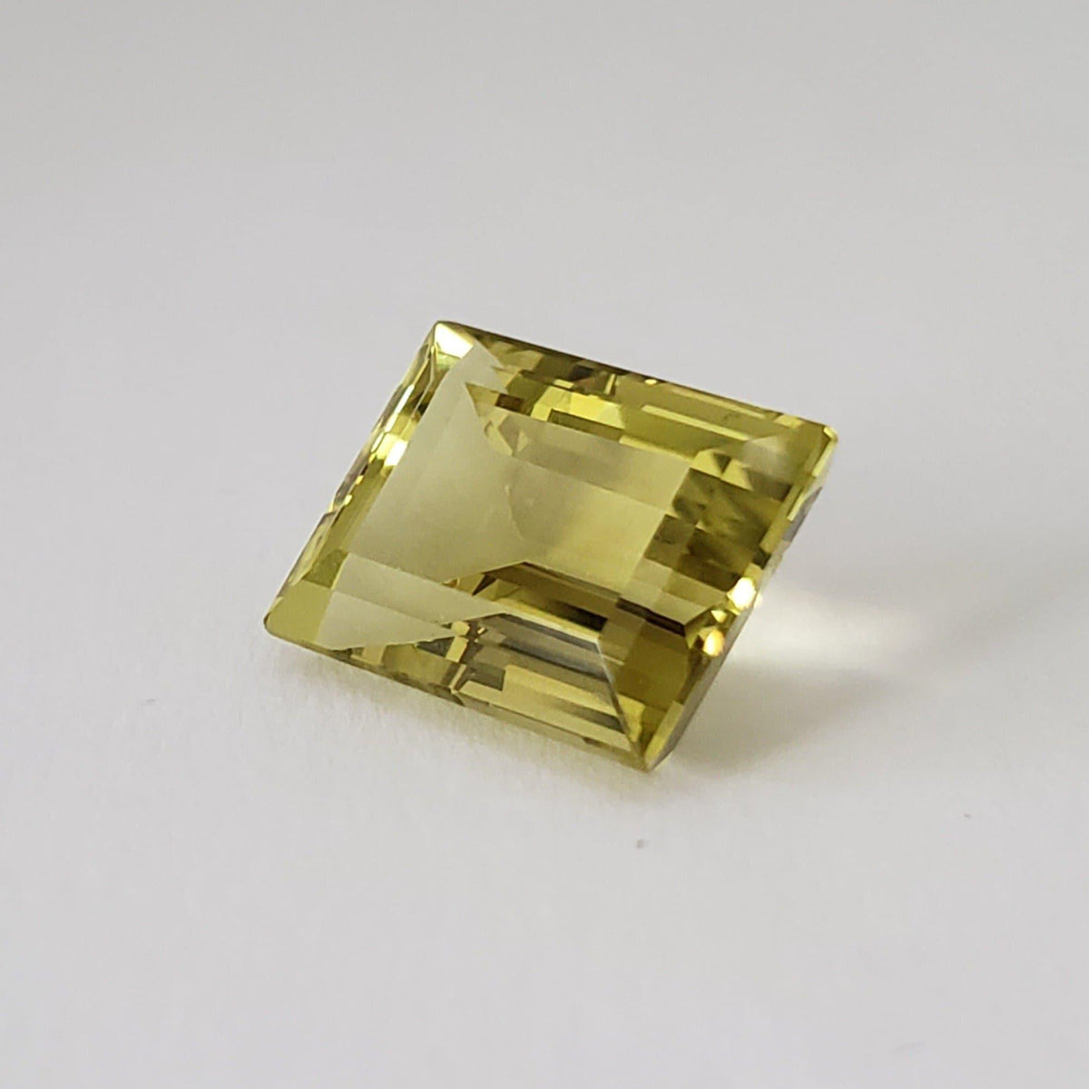  Lemon Citrine | Baguette Cut | Lemon Yellow | 16.7x12.7mm 14.5ct 