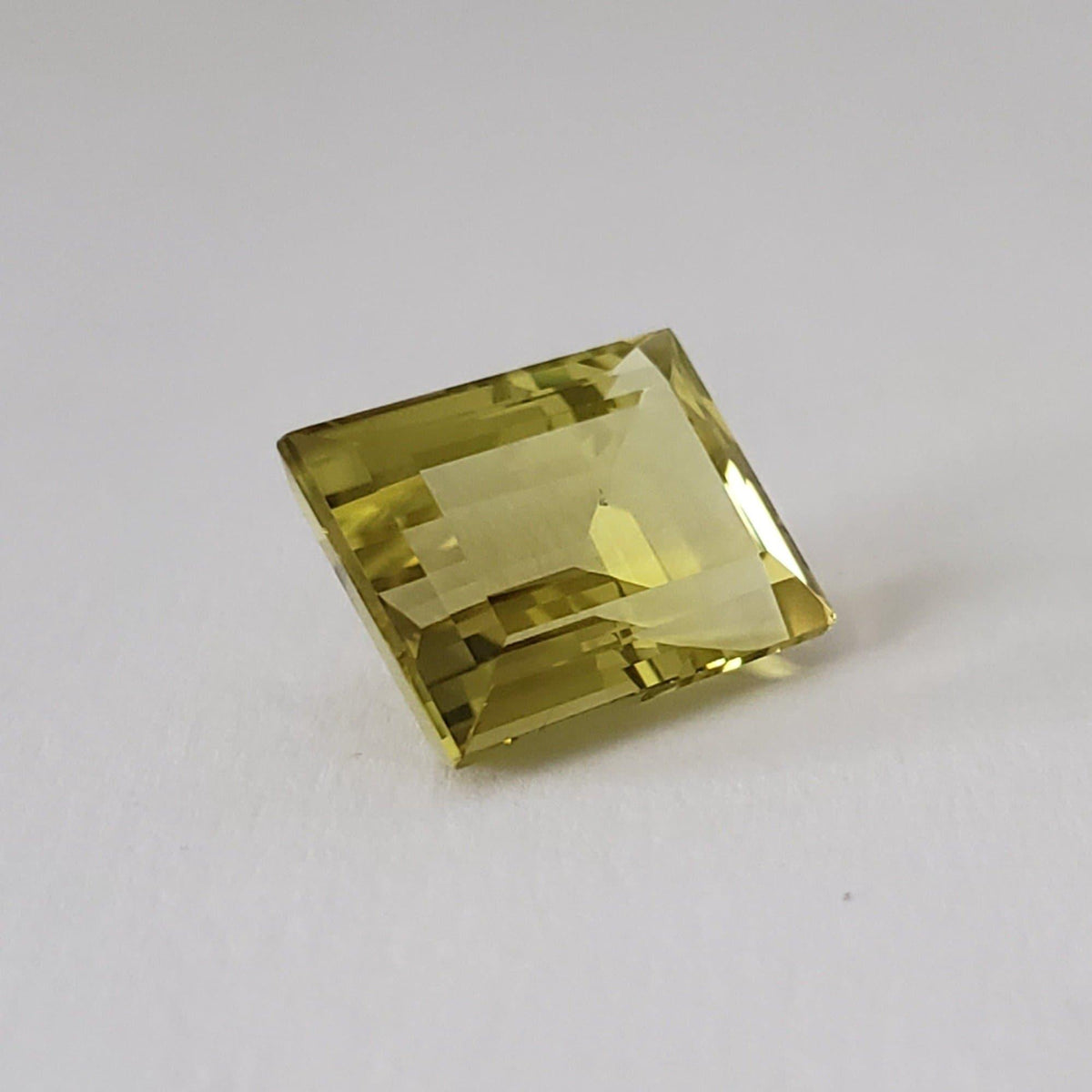  Lemon Citrine | Baguette Cut | Lemon Yellow | 16.7x12.7mm 14.5ct 2