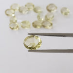  Lemon Quartz | 5 Piece Gemstone Lot | Oval Cut | Mixed Size | 8.8ct | Brazil 3