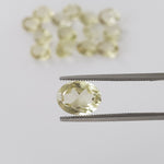  Lemon Quartz | 5 Piece Gemstone Lot | Oval Cut | Mixed Size | 8.8ct | Brazil 5