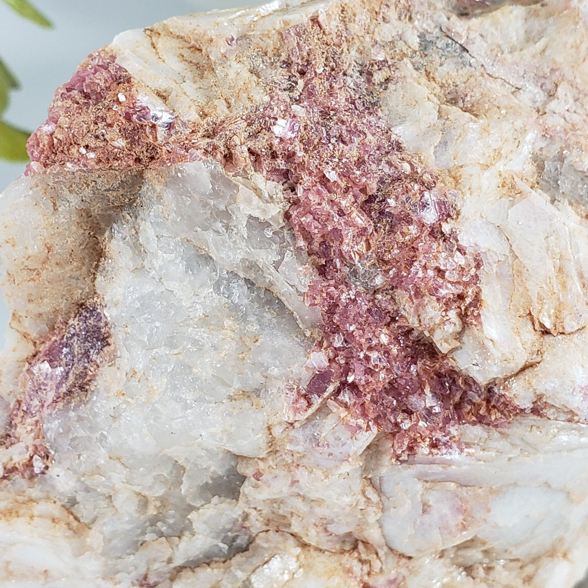  Lepidolite on Quartz Mineral | 661 Grams | Gunnison Co. Colorado 1