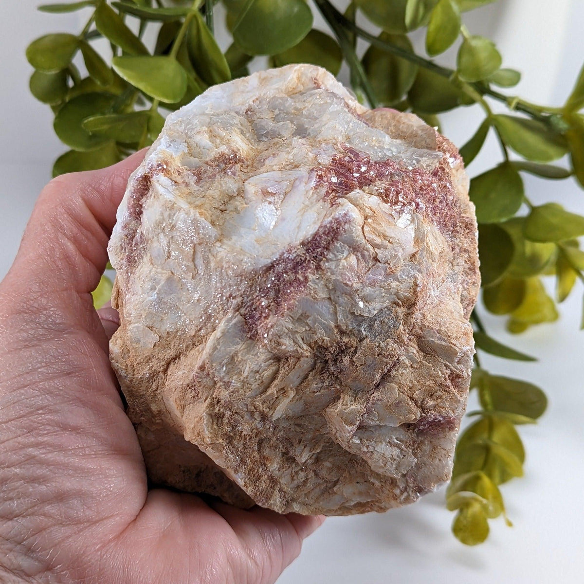  Lepidolite on Quartz Mineral | 661 Grams | Gunnison Co. Colorado 4