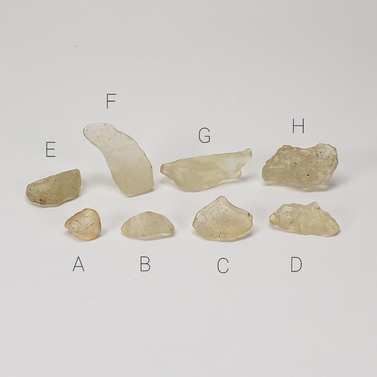  Libyan Desert Glass | Natural Impact Glass | 0.6 - 2.7 Grams | Authentic Impactite | SO24 