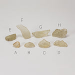  Libyan Desert Glass | Natural Impact Glass | 0.6 - 2.7 Grams | Authentic Impactite | SO24 