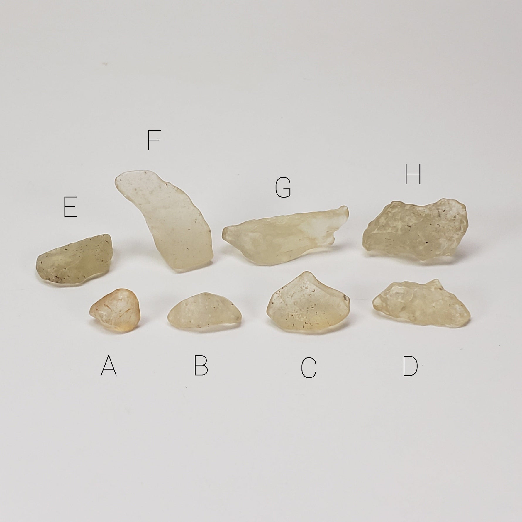  Libyan Desert Glass | Natural Impact Glass | 0.6 - 2.7 Grams | Authentic Impactite | SO24 