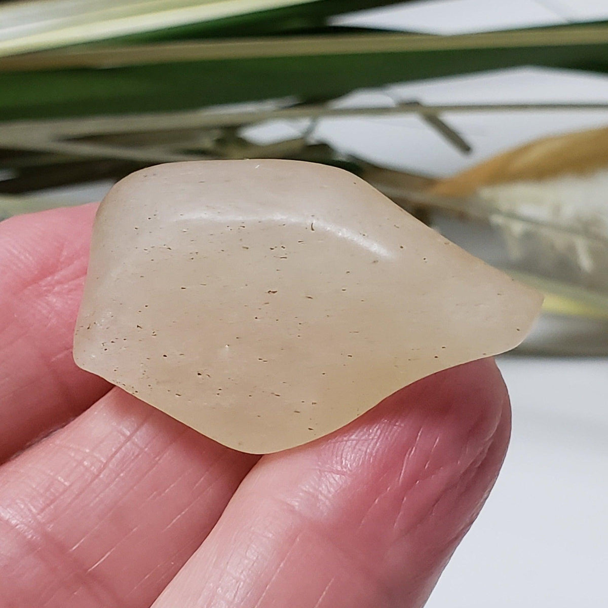  Libyan Desert Glass | Natural Impact Glass | 12.3 Grams | Authentic Impactite | SO24 6