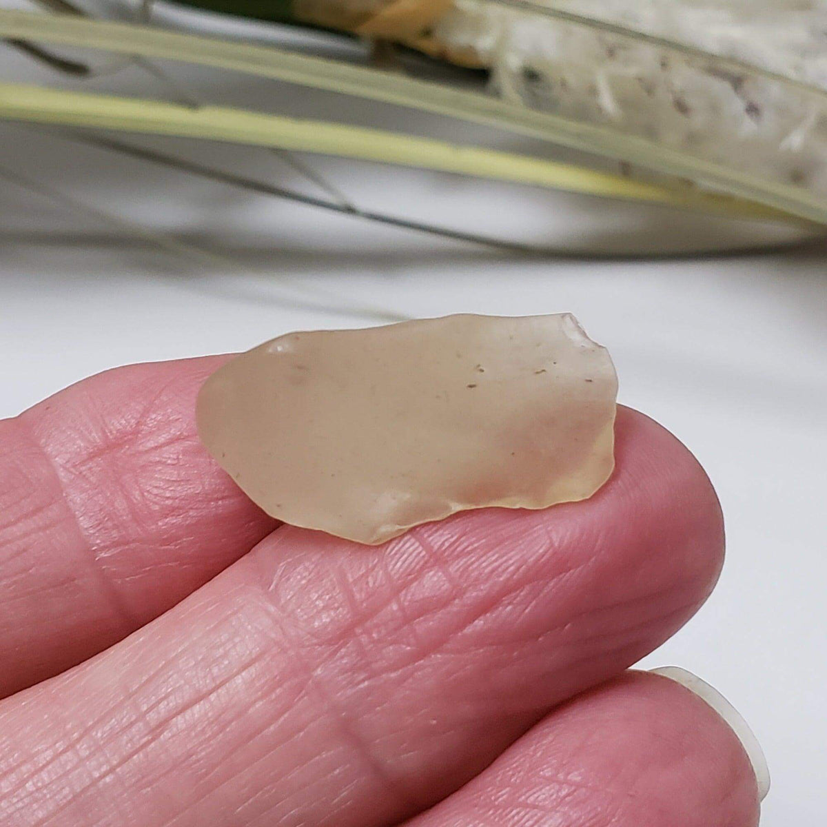 Libyan Desert Glass | Natural Impact Glass | 3.0 Grams | Authentic Impactite 6