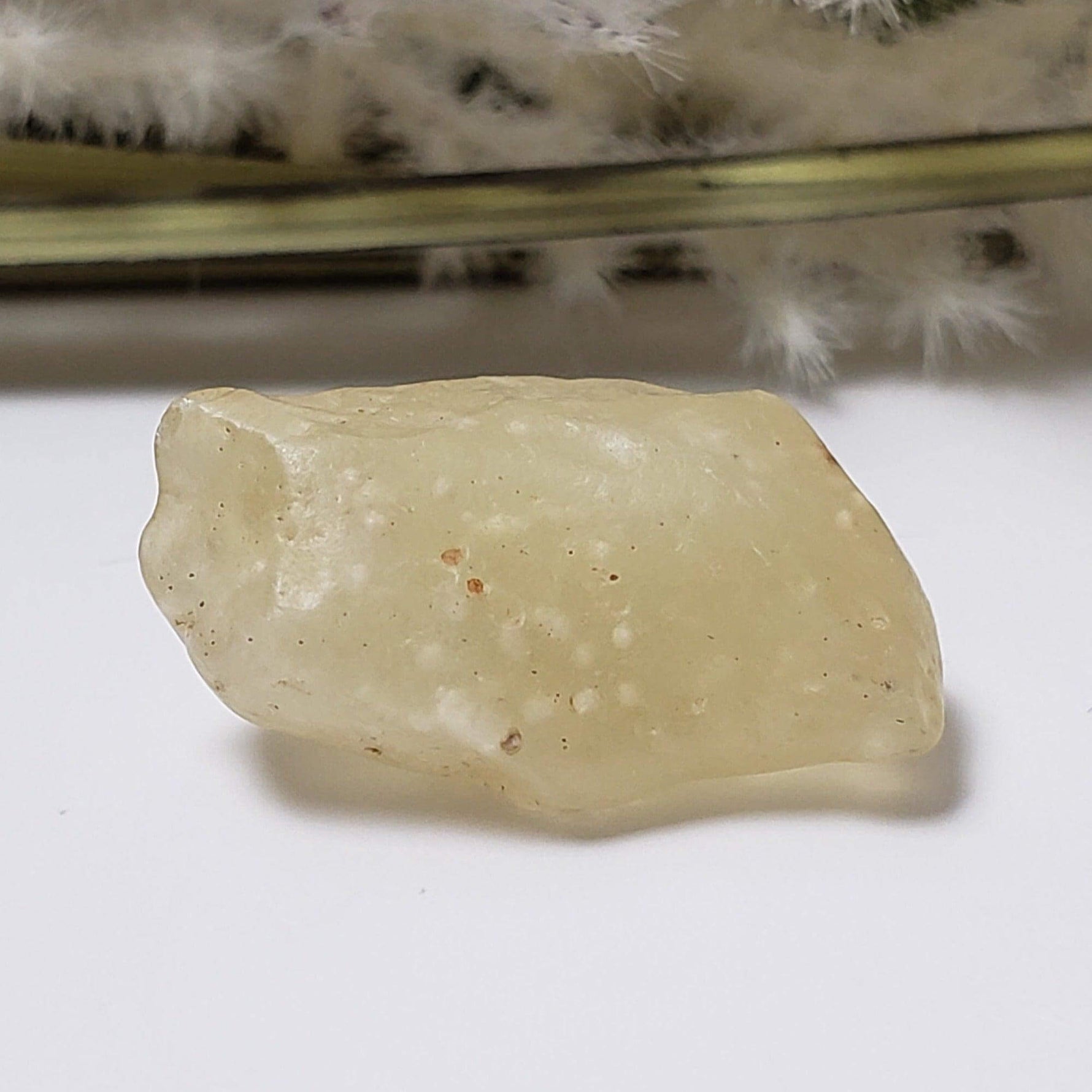 Libyan Desert Glass | Natural Impact Glass | 3.9 Grams | Authentic Impactite | SO24 4