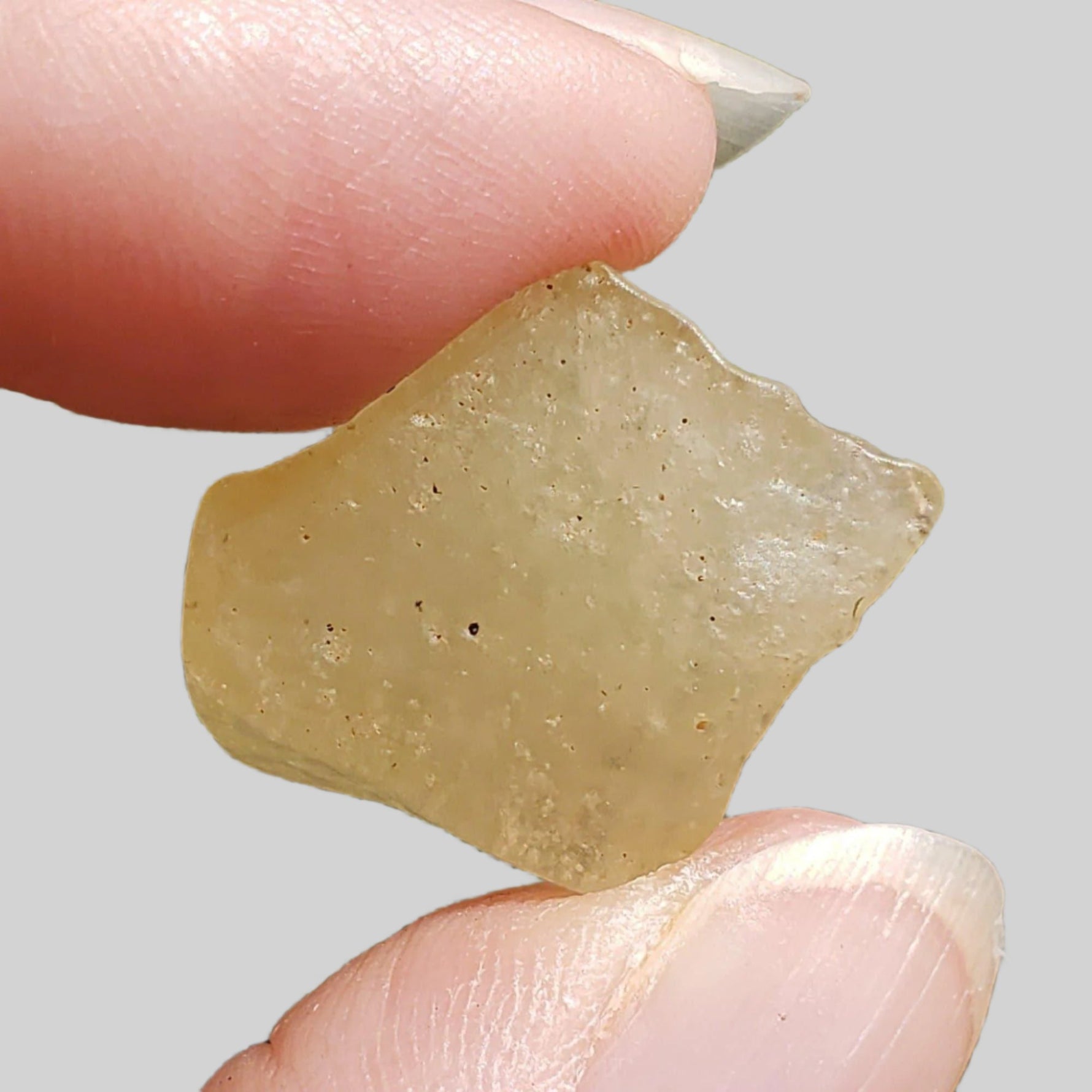 Libyan Desert Glass | Natural Impact Glass | 5.64 Grams | Authentic Impactite 