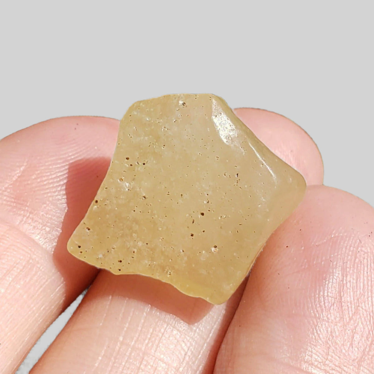  Libyan Desert Glass | Natural Impact Glass | 5.64 Grams | Authentic Impactite 1