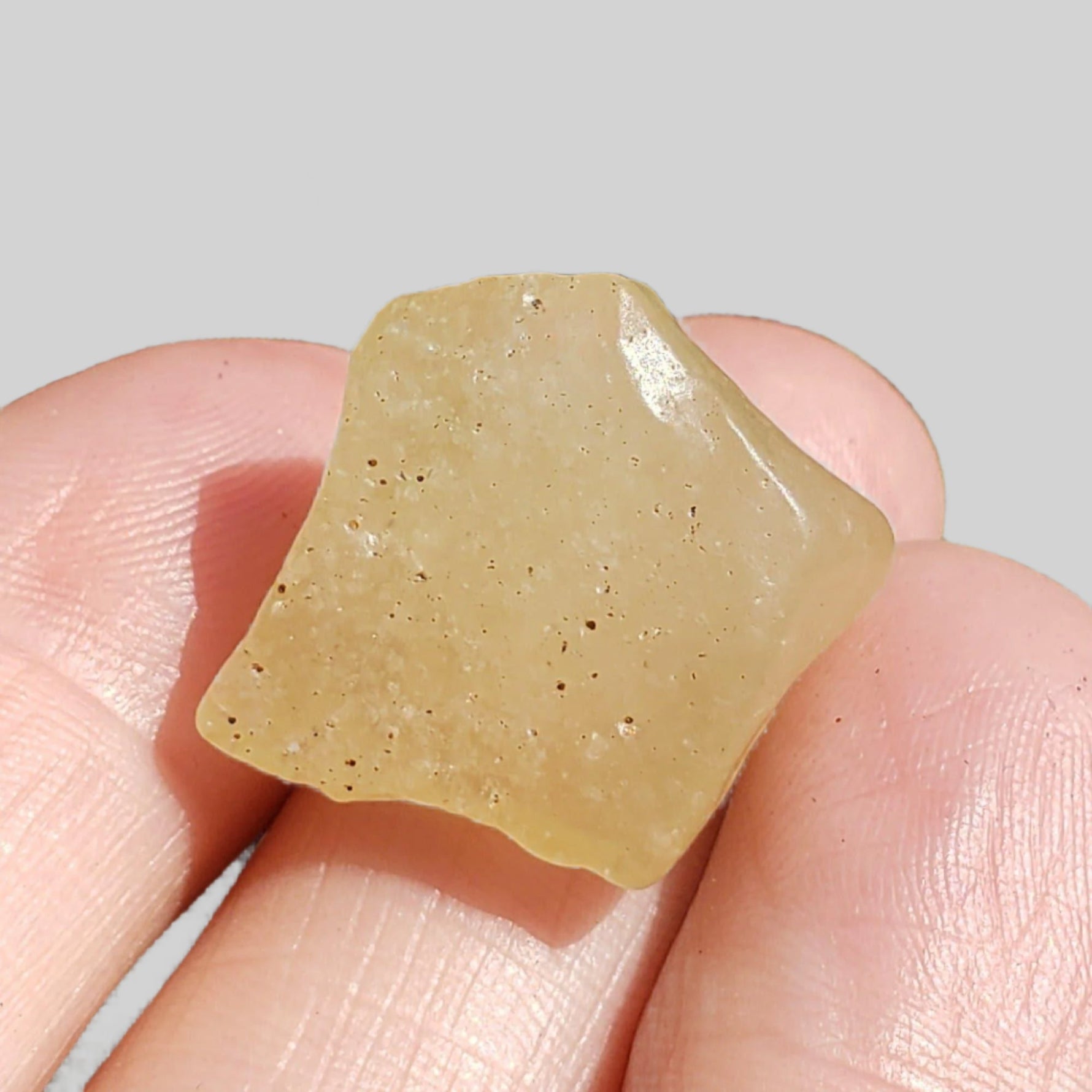  Libyan Desert Glass | Natural Impact Glass | 5.64 Grams | Authentic Impactite 1