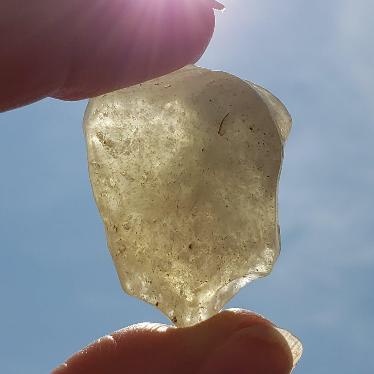  Libyan Desert Glass Tektite |13.02 Grams | Authentic Impactite SO24 5