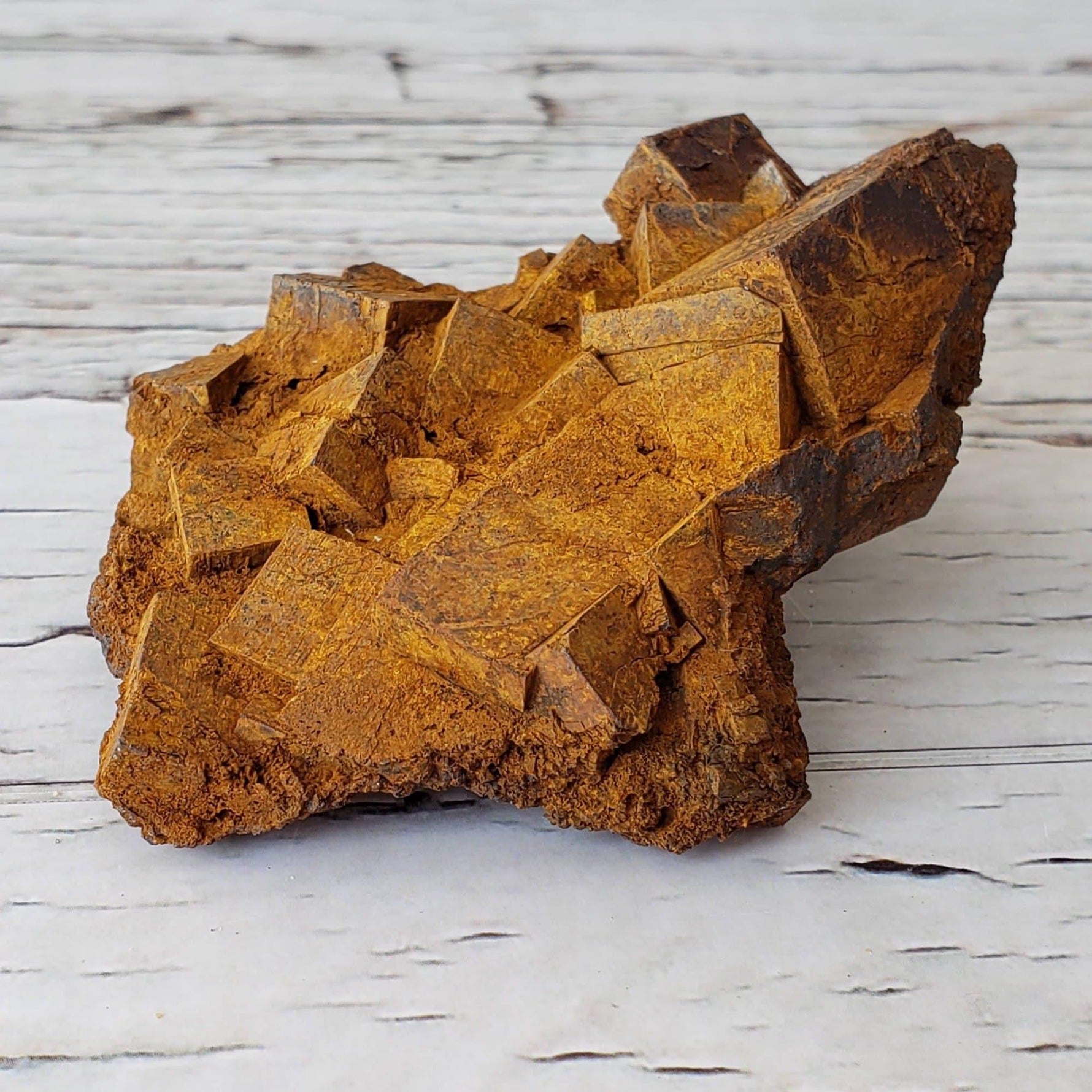  Limonite after Pyrite Mineral Cluster | 99.7 gr | Carratraca, Spain | SO24 2