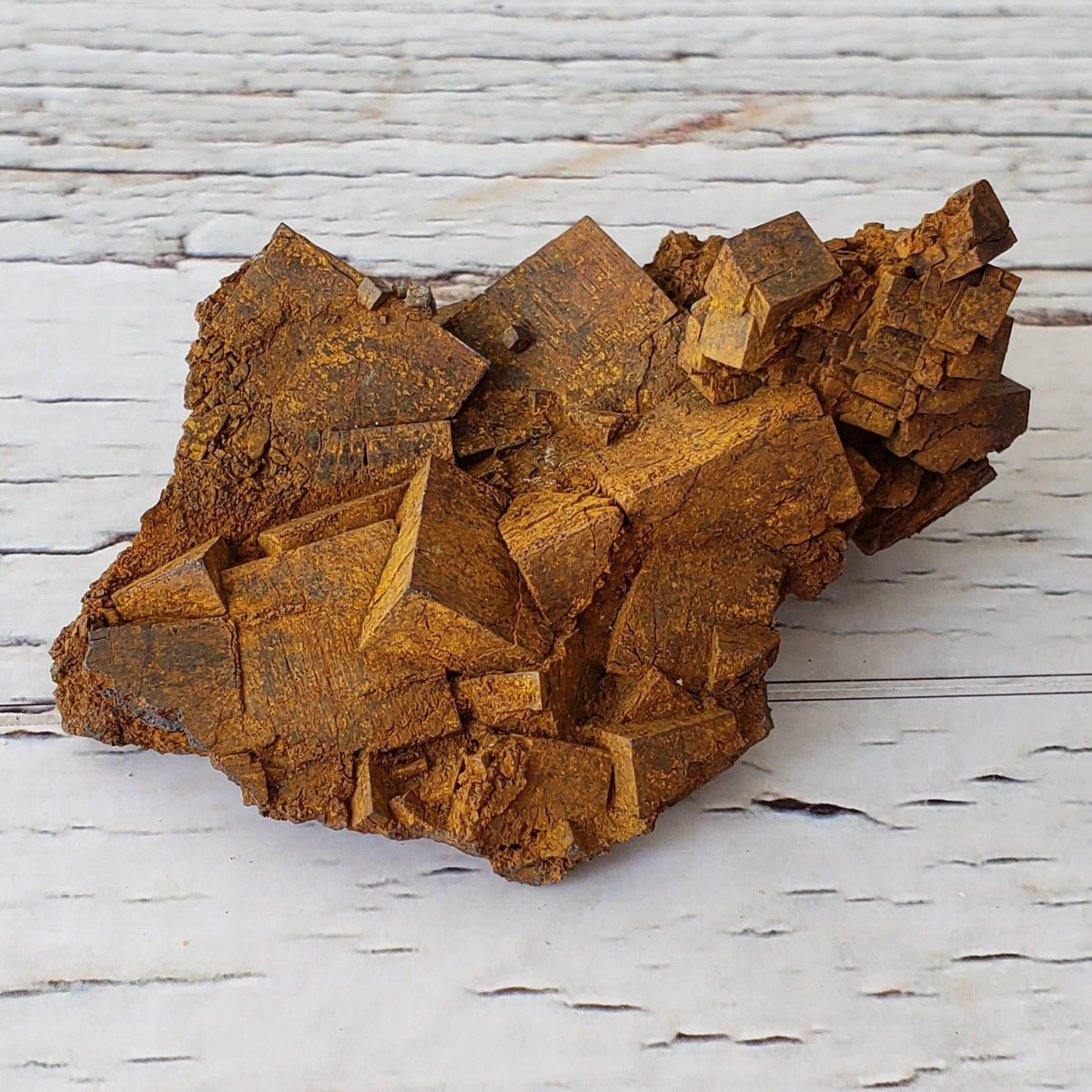  Limonite after Pyrite Mineral Cluster | 99.7 gr | Carratraca, Spain | SO24 3