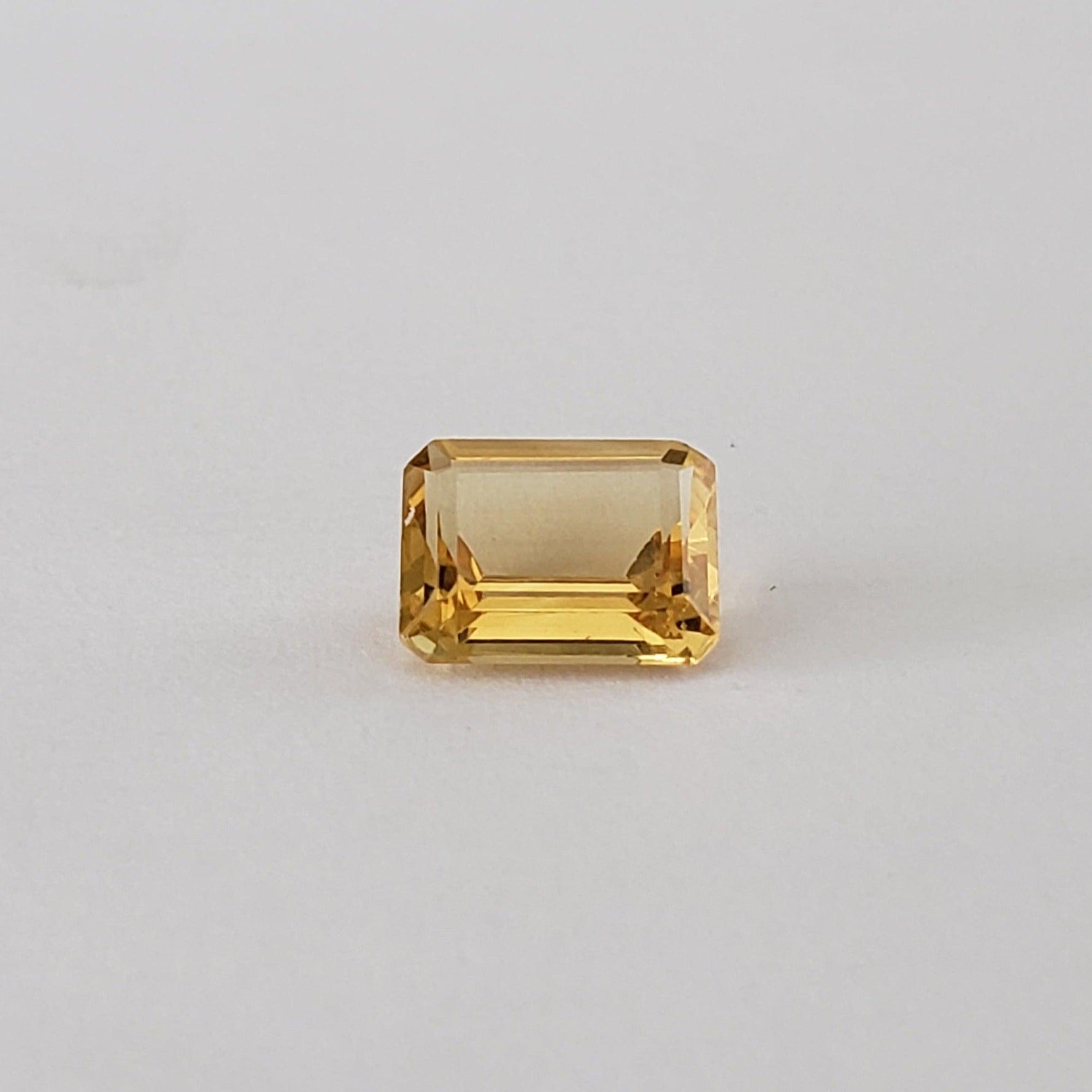  Madeira Citrine | Octagon Cut | Golden Yellow |  9X7mm 2.1ct | SO24 2