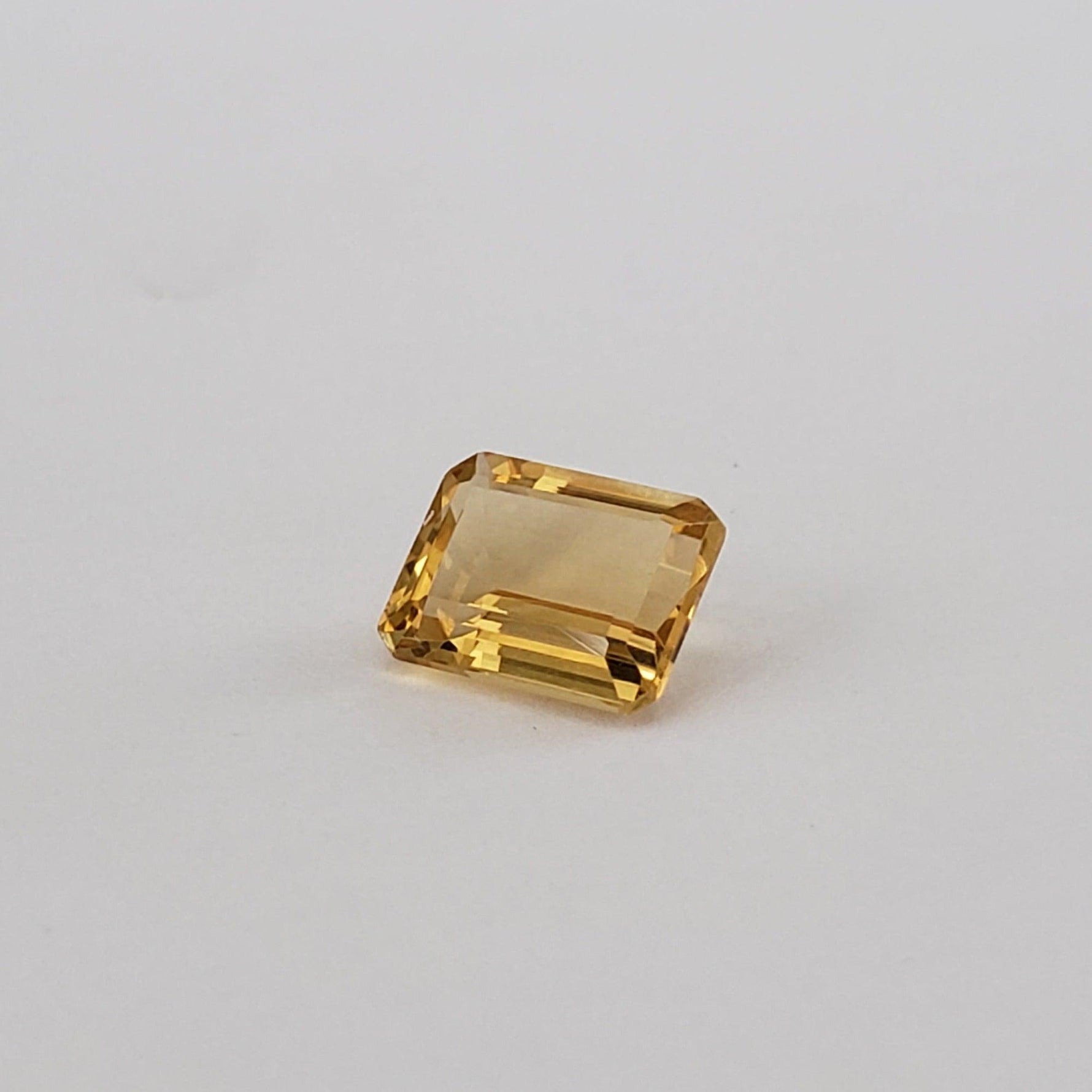  Madeira Citrine | Octagon Cut | Golden Yellow |  9X7mm 2.1ct | SO24 1