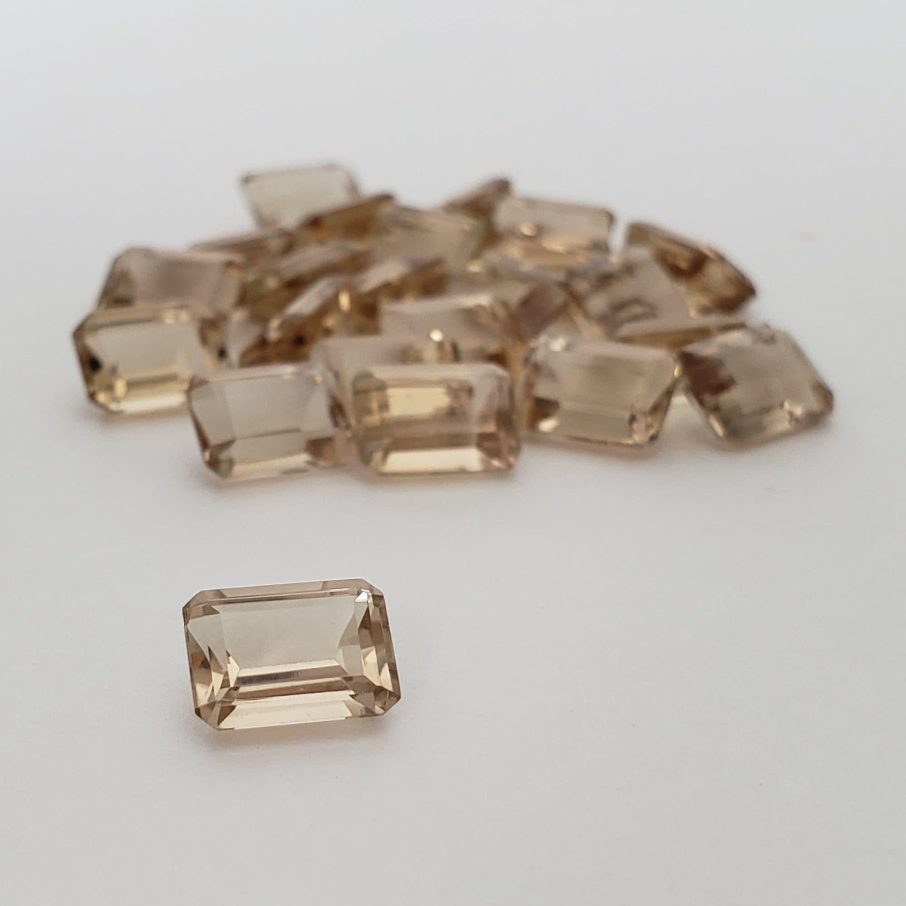  Madeira Citrine | Octagon Cut | Light Golden | 8.4x6.2mm 