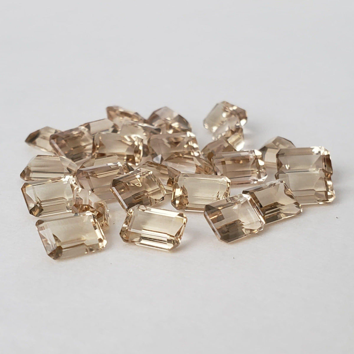  Madeira Citrine | Octagon Cut | Light Golden Yellow | 7x5mm 1