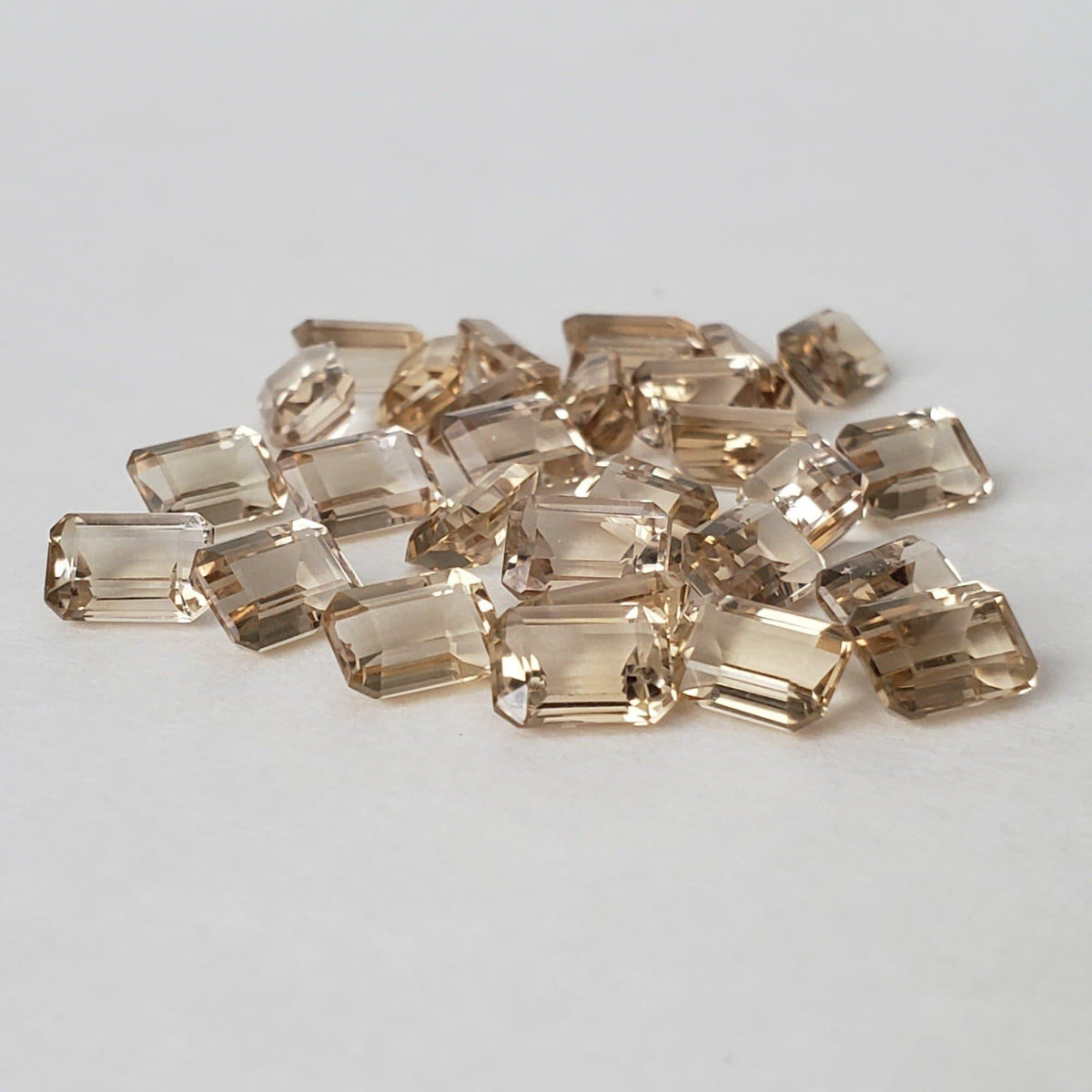  Madeira Citrine | Octagon Cut | Light Golden Yellow | 7x5mm 2