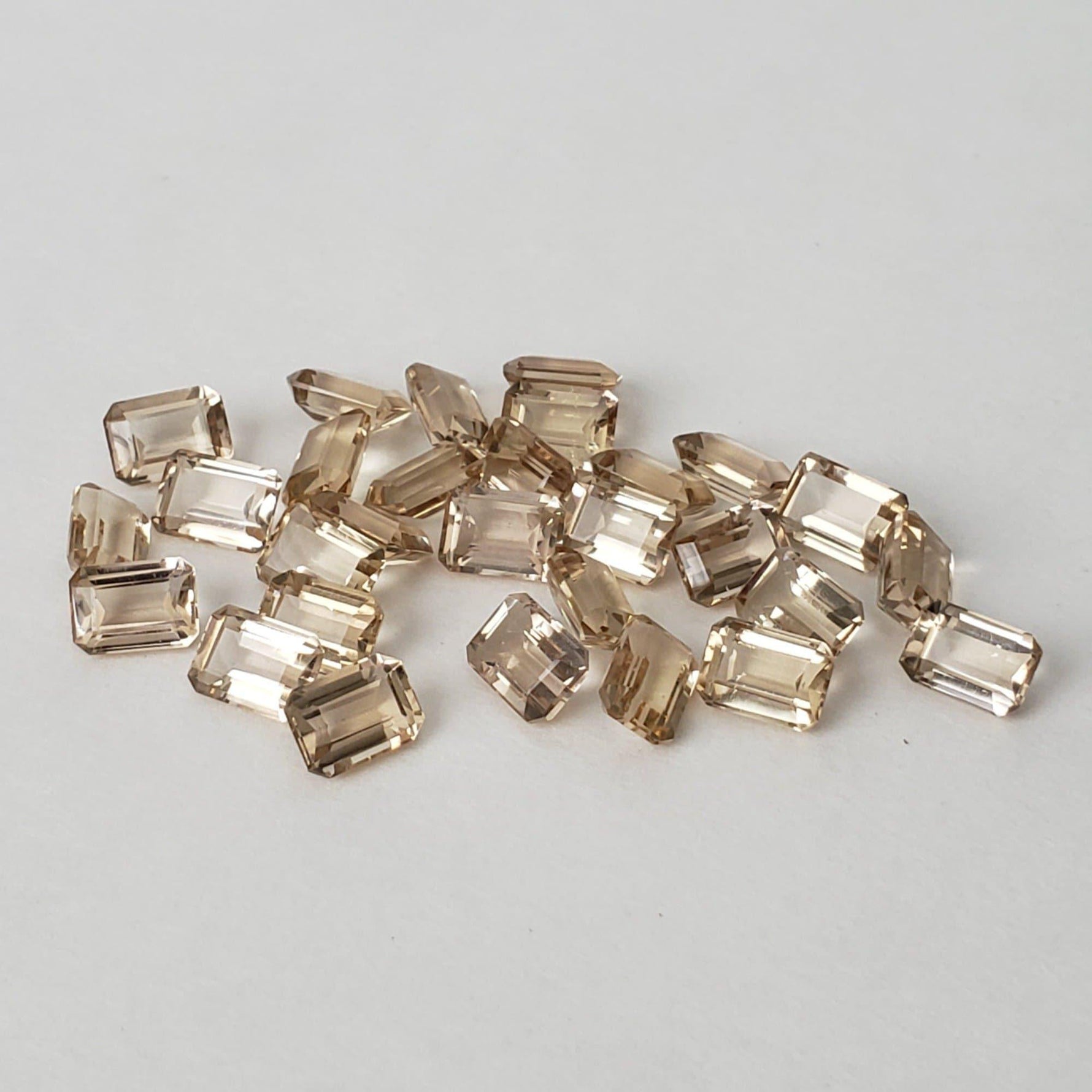  Madeira Citrine | Octagon Cut | Light Golden Yellow | 7x5mm 3