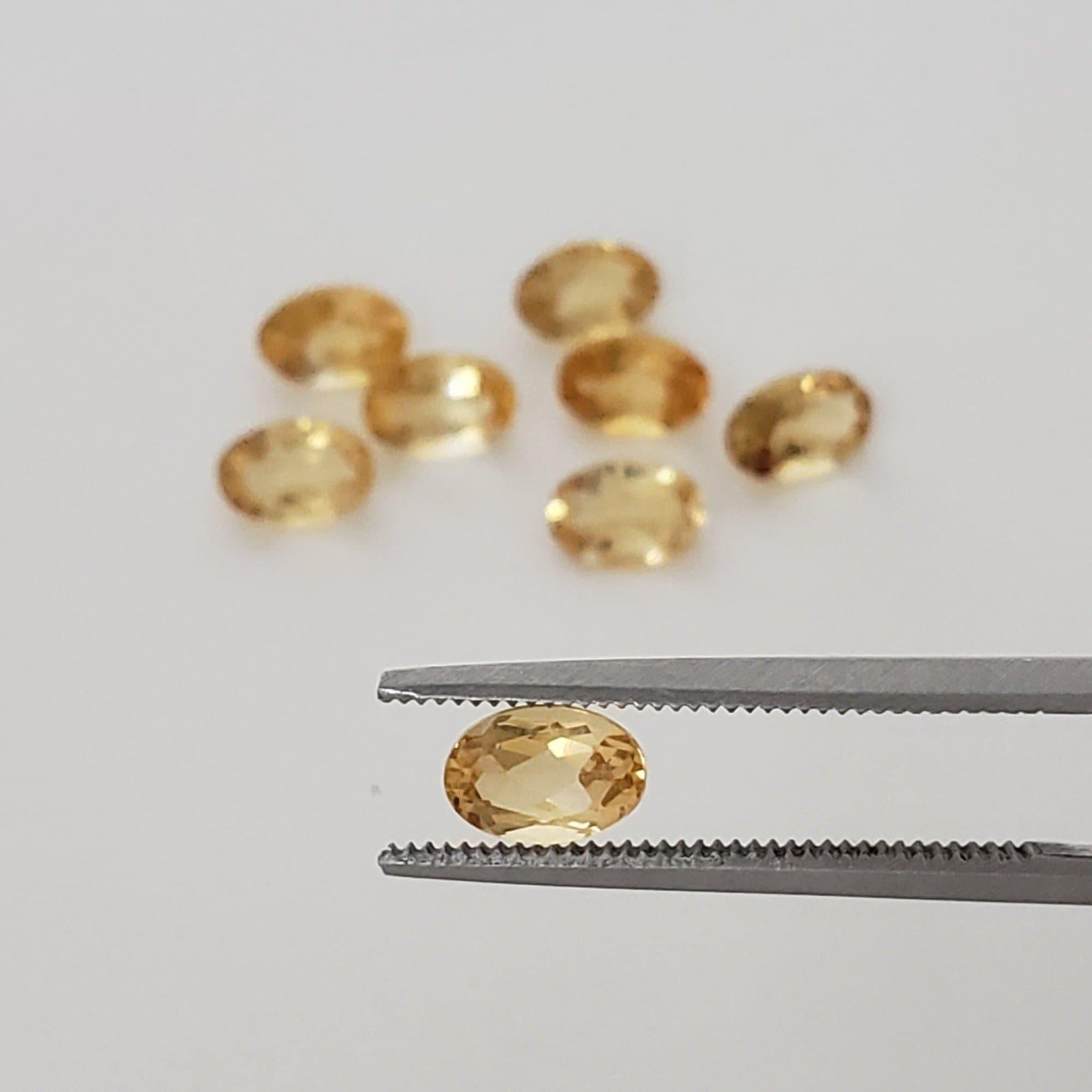  Madeira Citrine | Oval Cut | Golden | 6x4mm 
