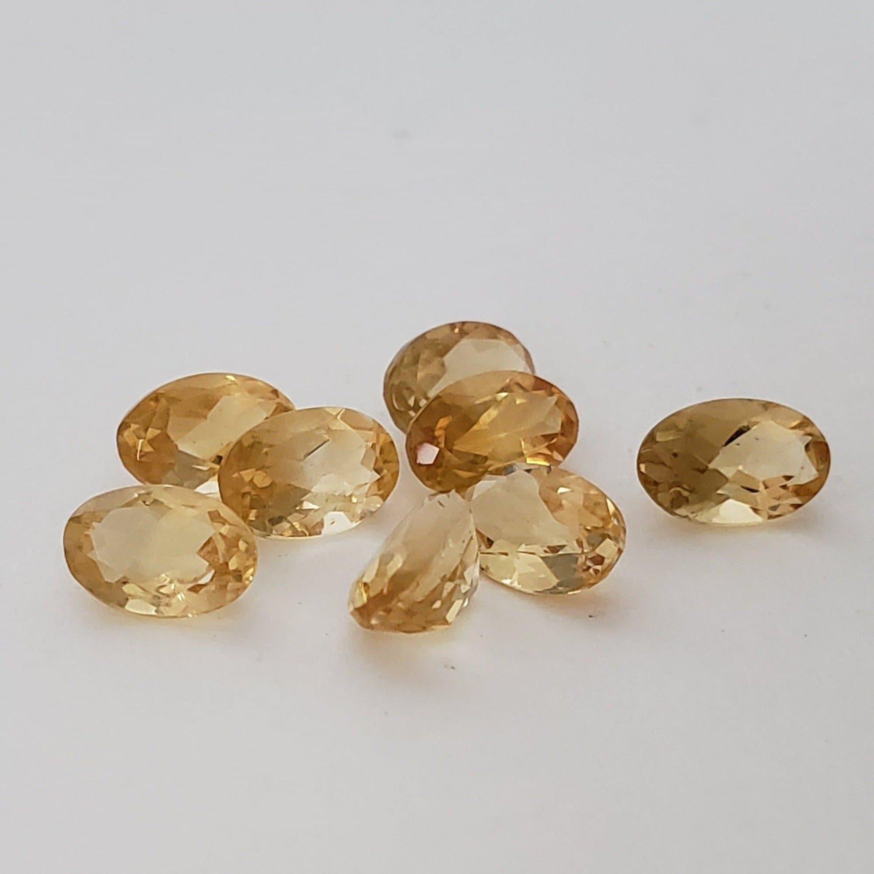  Madeira Citrine | Oval Cut | Golden | 6x4mm 1