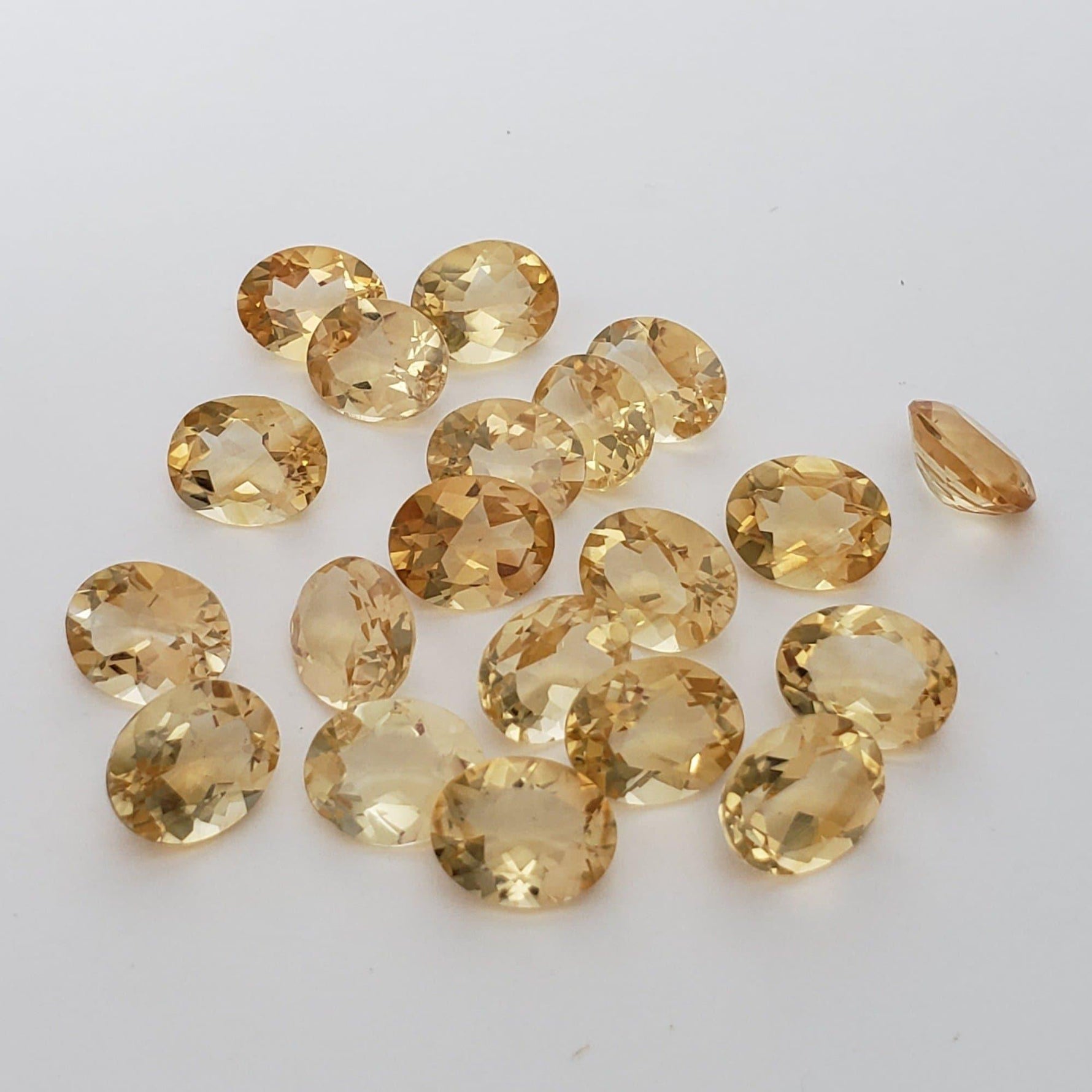  Madeira Citrine | Oval Cut | Golden Yellow | 10x8mm 3