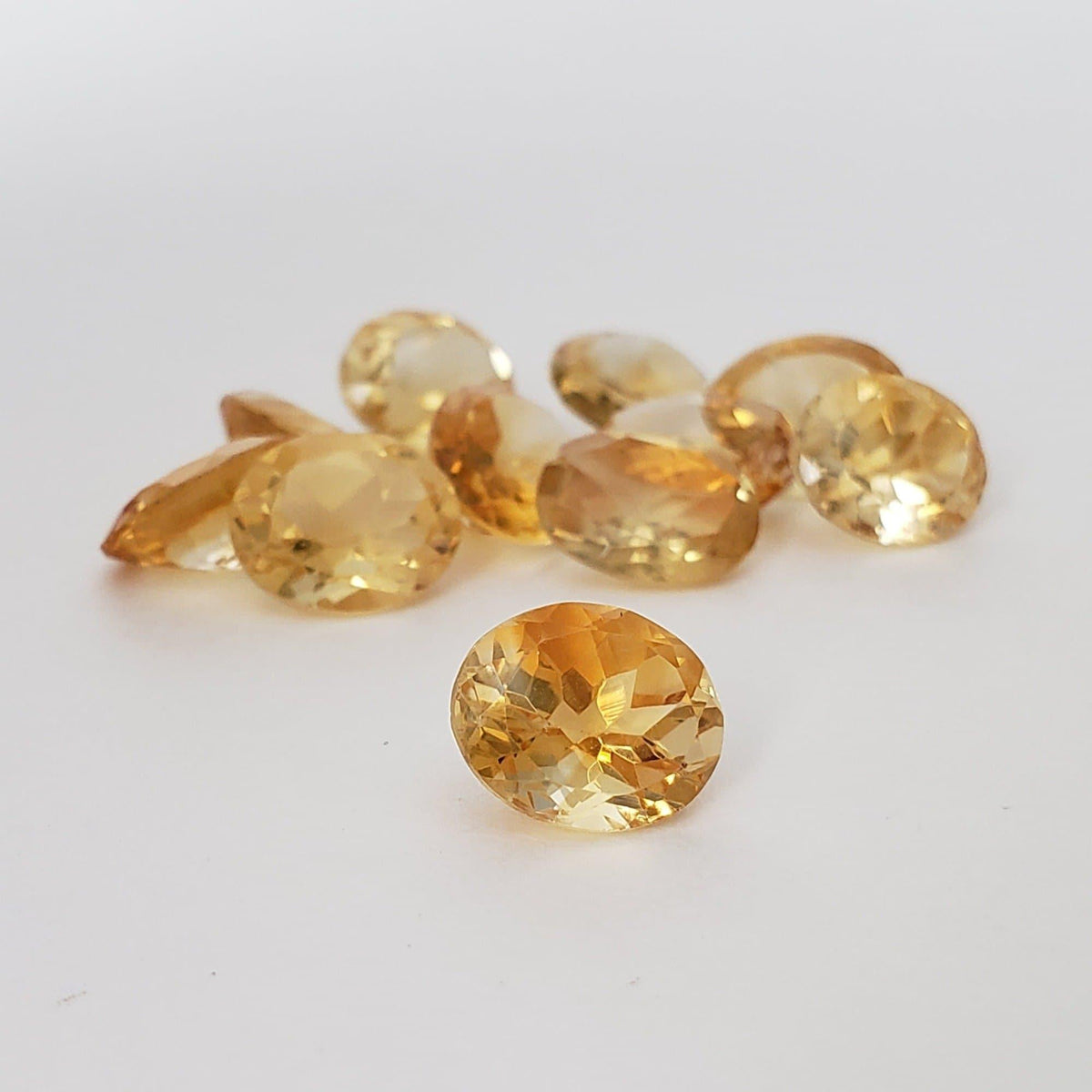  Madeira Citrine | Oval Cut | Golden Yellow | 11x9mm 