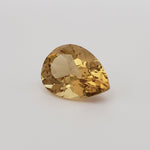  Madeira Citrine | Pear Shape Cut | Golden | 18x13mm 11.3ct 1