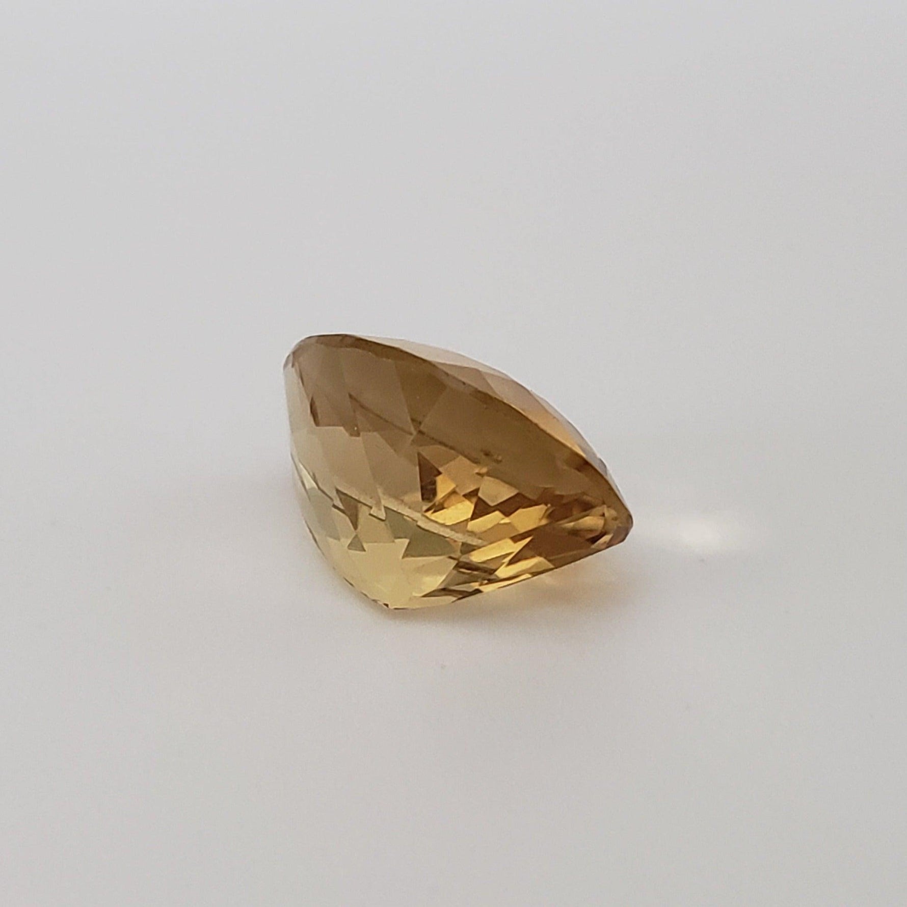  Madeira Citrine | Pear Shape Cut | Golden | 18x13mm 11.3ct 6