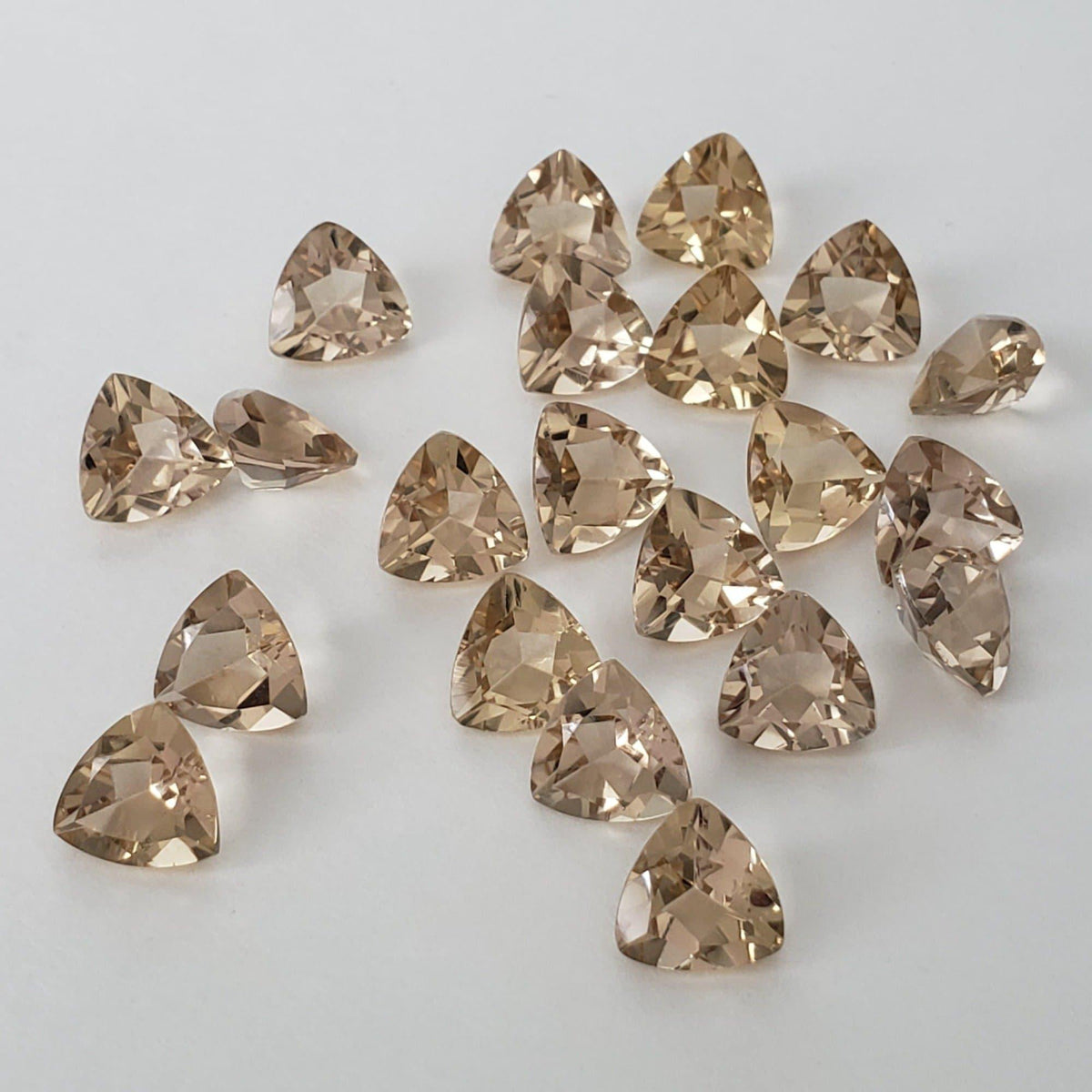  Madeira Citrine | Trilliant Cut | Smoky | 8mm 1