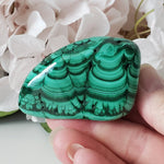  Malachite | Polished Ornamental Stone | 161 Grams | Shaba Copper Belt, Congo | SO24 2